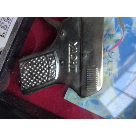 Japanese Cap Gun By YACHT 1958 Framed Excellent Condition - Picture 8 of 13